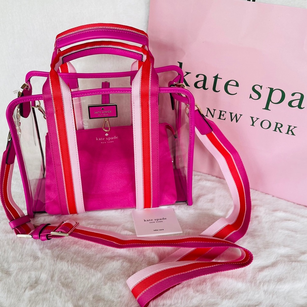 Kate Spade Sam See Thru medium Satchel